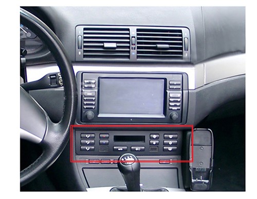 Adattatore 2din bmw - adattatore, e46